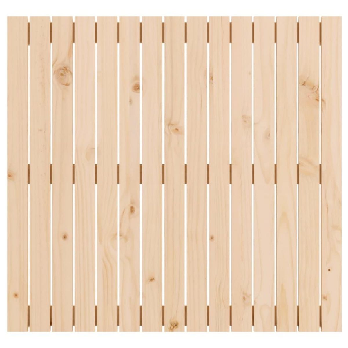 VIDAXL Tete de lit murale 95,5x3x90 cm Bois massif de pin