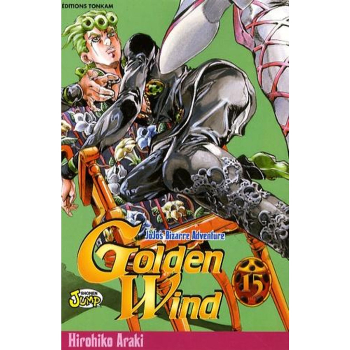 JOJO'S BIZARRE ADVENTURE - GOLDEN WIND TOME 15, Araki Hirohiko