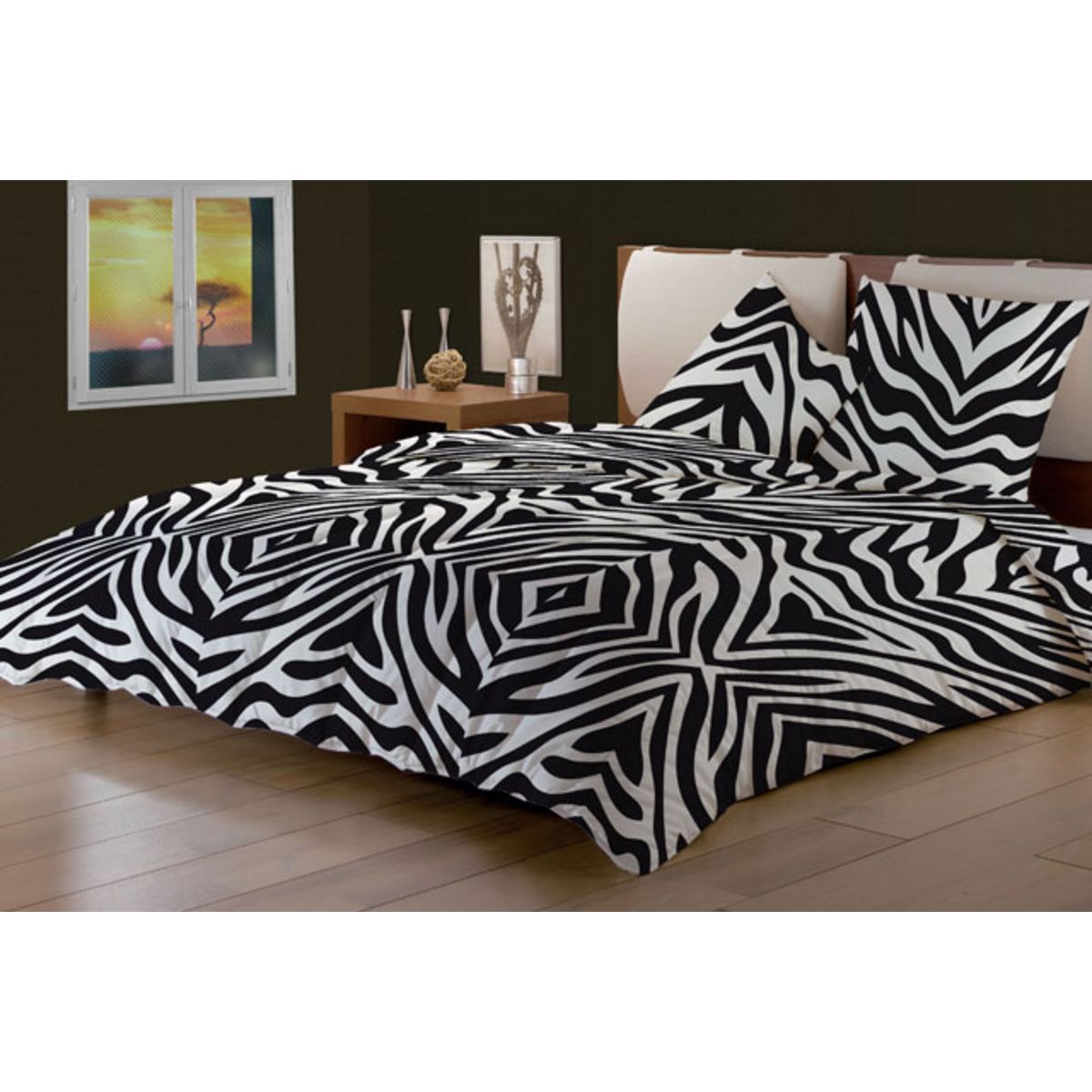 DODO Couette DODO imprimée réversible peaux de bêtes