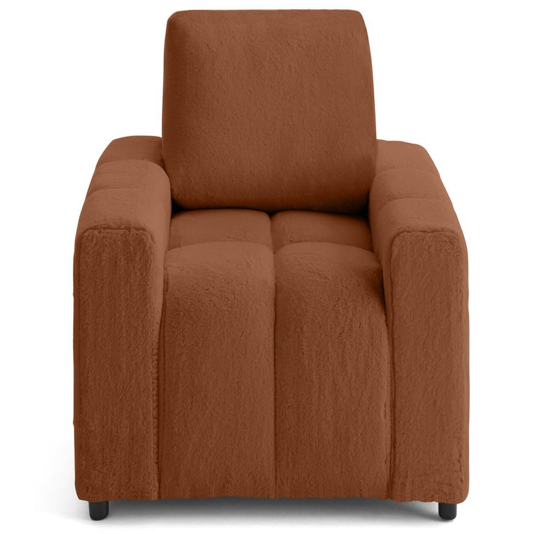 Voir la diapositive 6 : LISA DESIGN Crocus - fauteuil en fausse fourrure