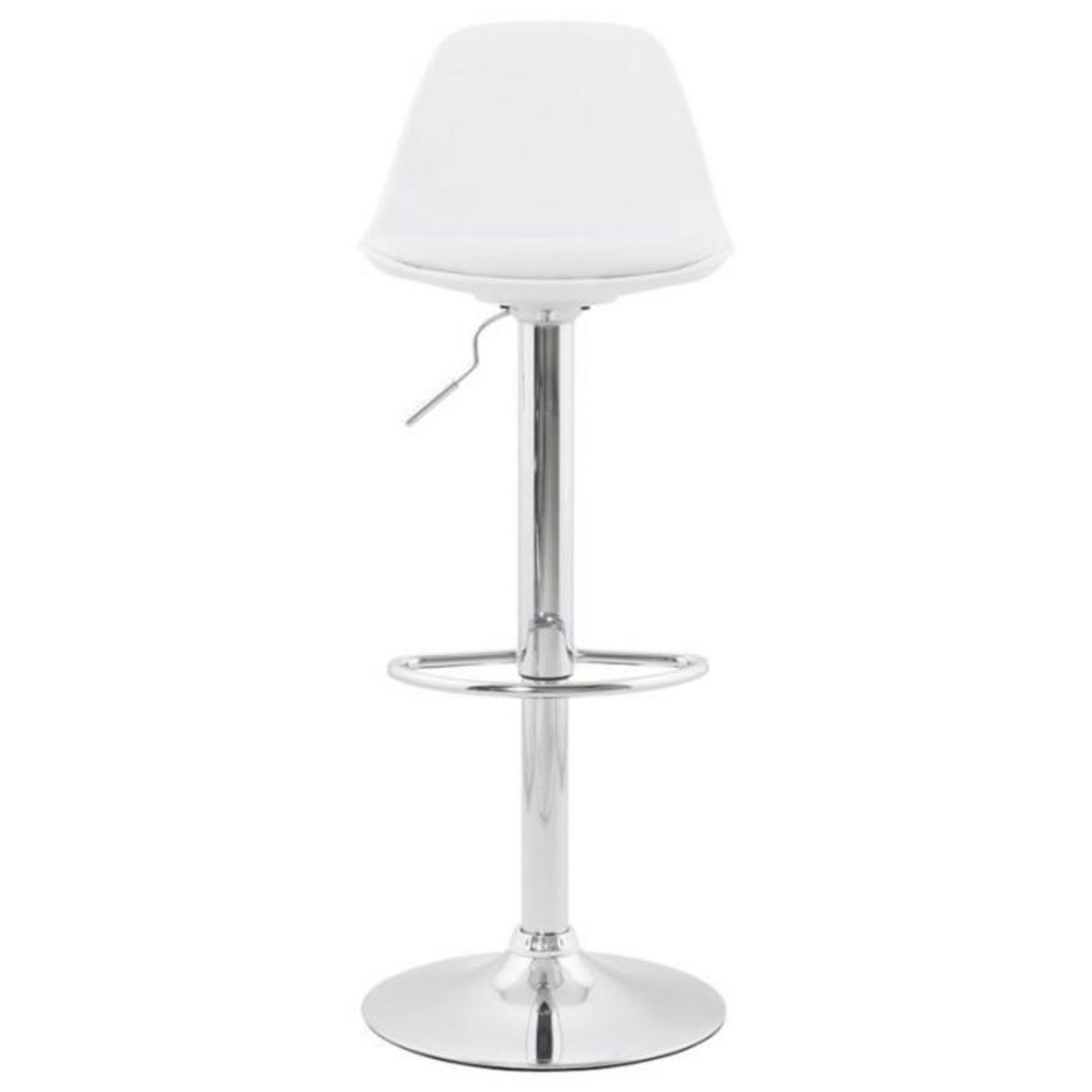 Paris Prix Tabouret de Bar  Queen  81-104cm Blanc