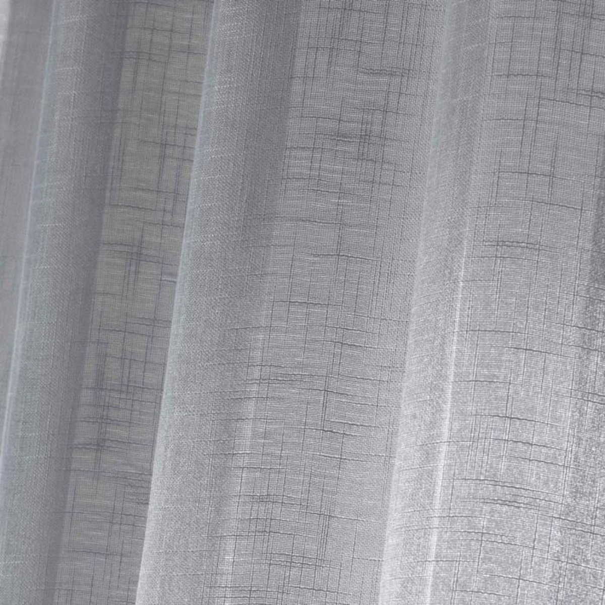 Paris Prix Paire de Voilages  Haltona  60x120cm Gris