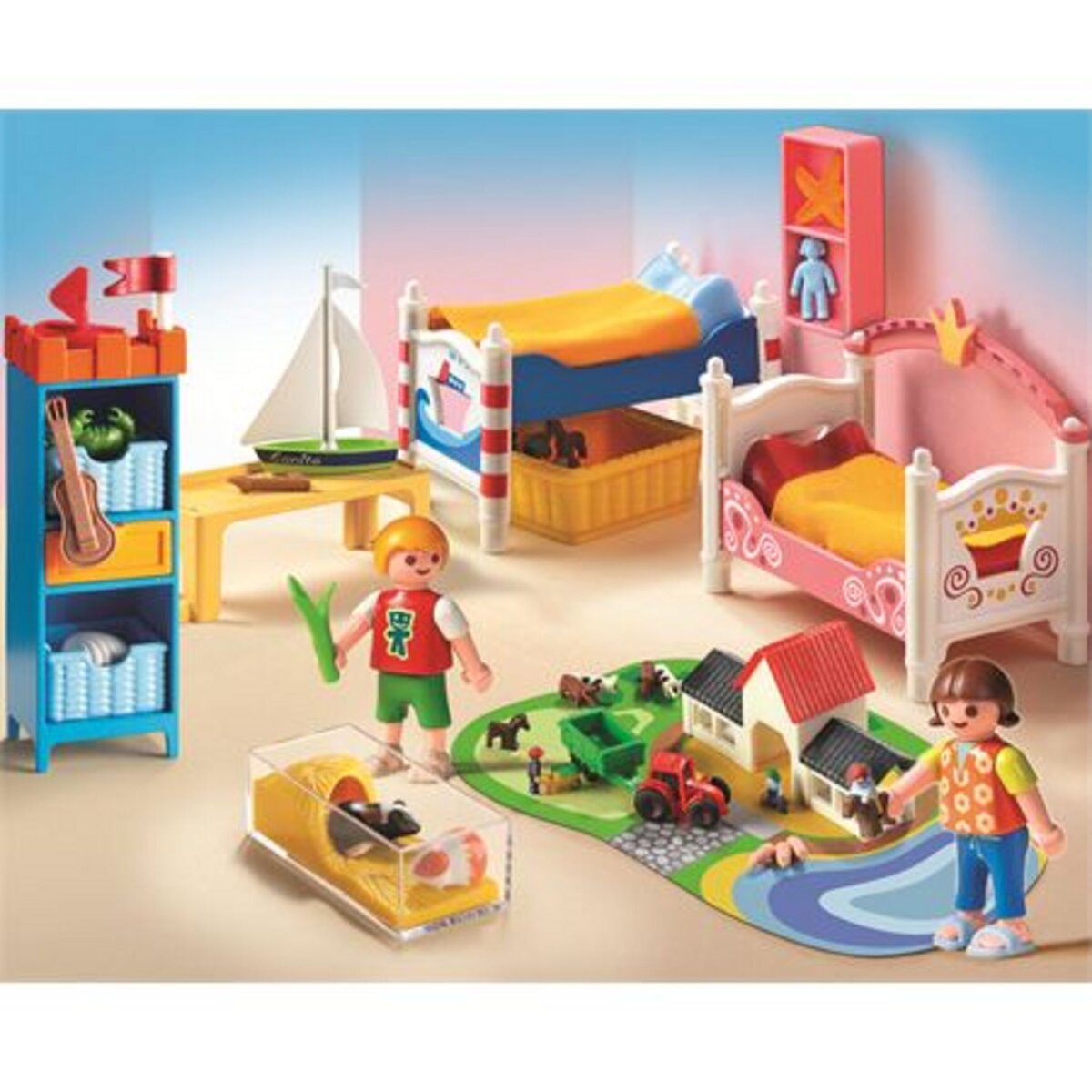 Chambre d'enfant Playmobil