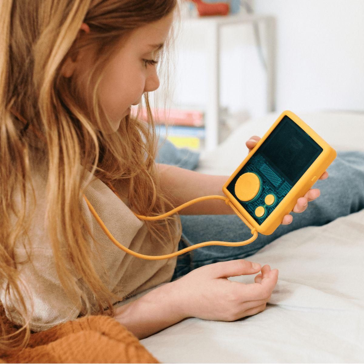 Lunii Coque de protection jaune pour FLAM