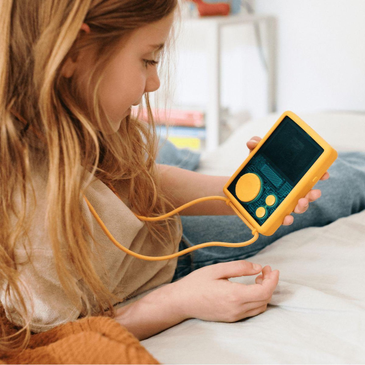 Lunii Coque de protection jaune pour FLAM