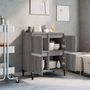 Voir la diapositive 3 : VIDAXL Buffet Sonoma gris 60x35x70 cm Bois d'ingenierie
