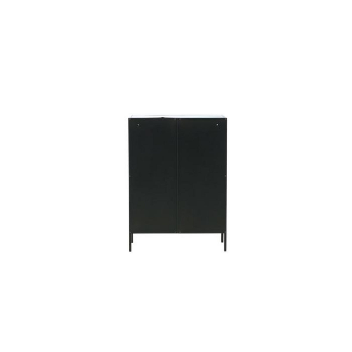 Paris Prix Étagère 3 Niveaux en Métal  Misha  110cm Noir