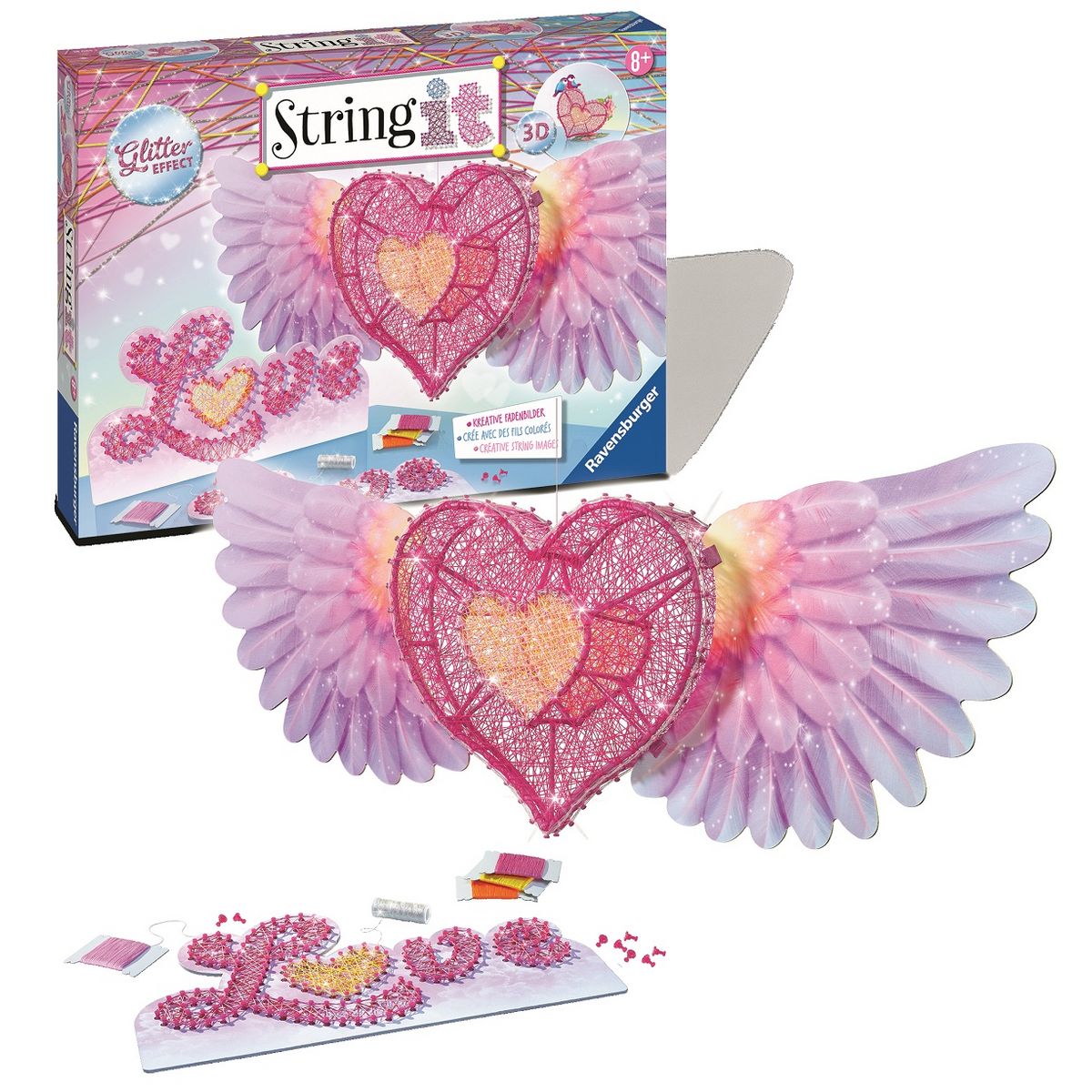 RAVENSBURGER String it maxi 3D heart