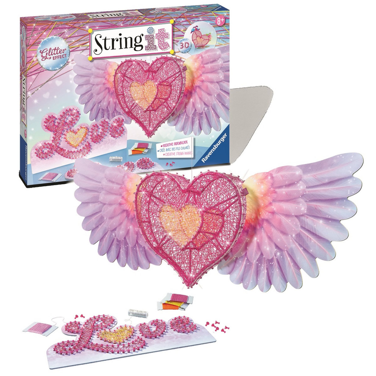RAVENSBURGER String it maxi 3D heart