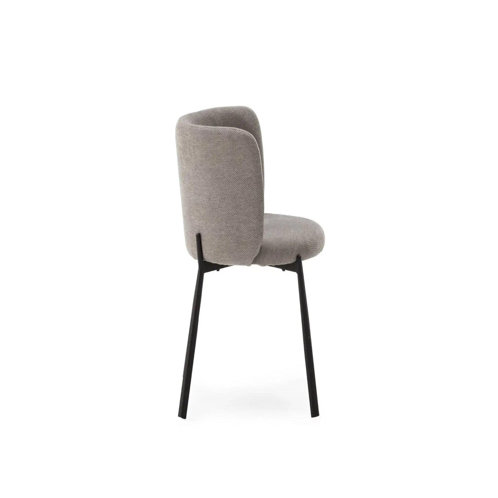 Voir la diapositive 6 : CASANOVA PARIS Ora - lot de 2 chaises pieds en métal noir