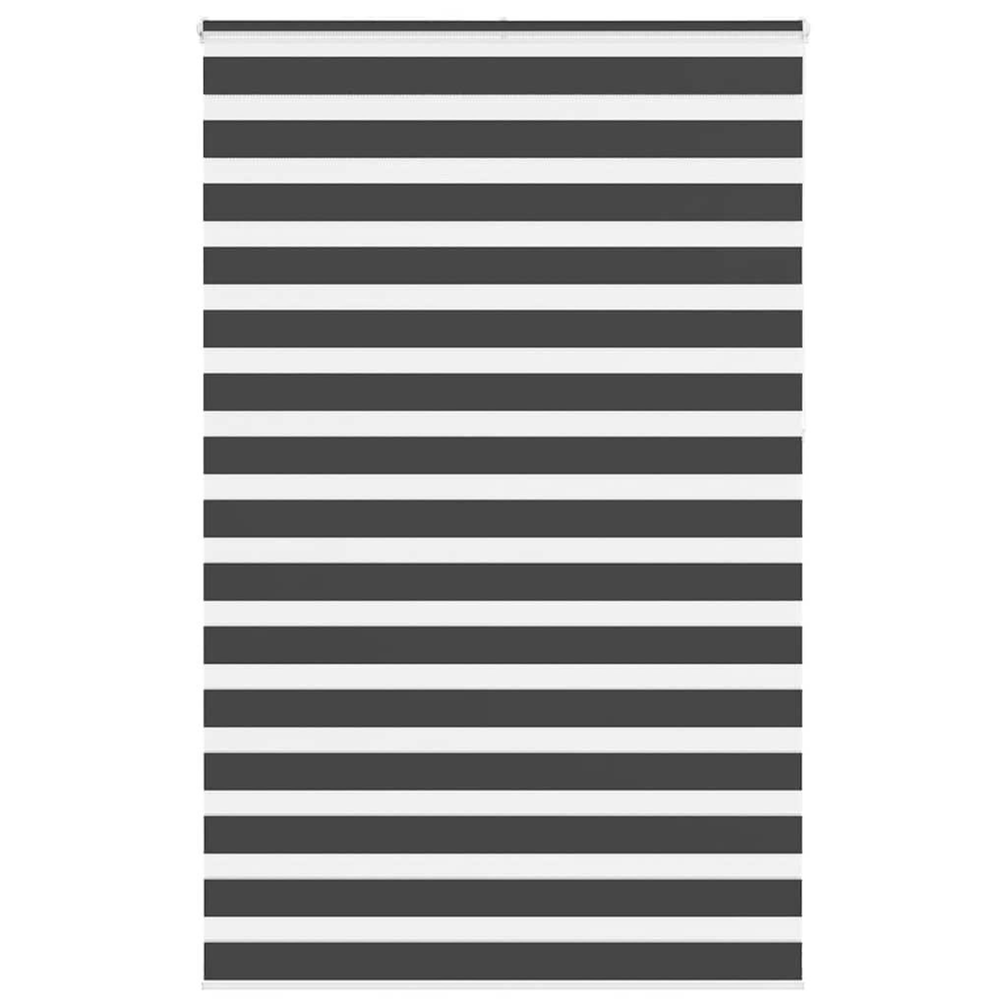 VIDAXL Store zebre noir 150x230 cm largeur du tissu 145,9 cm polyester