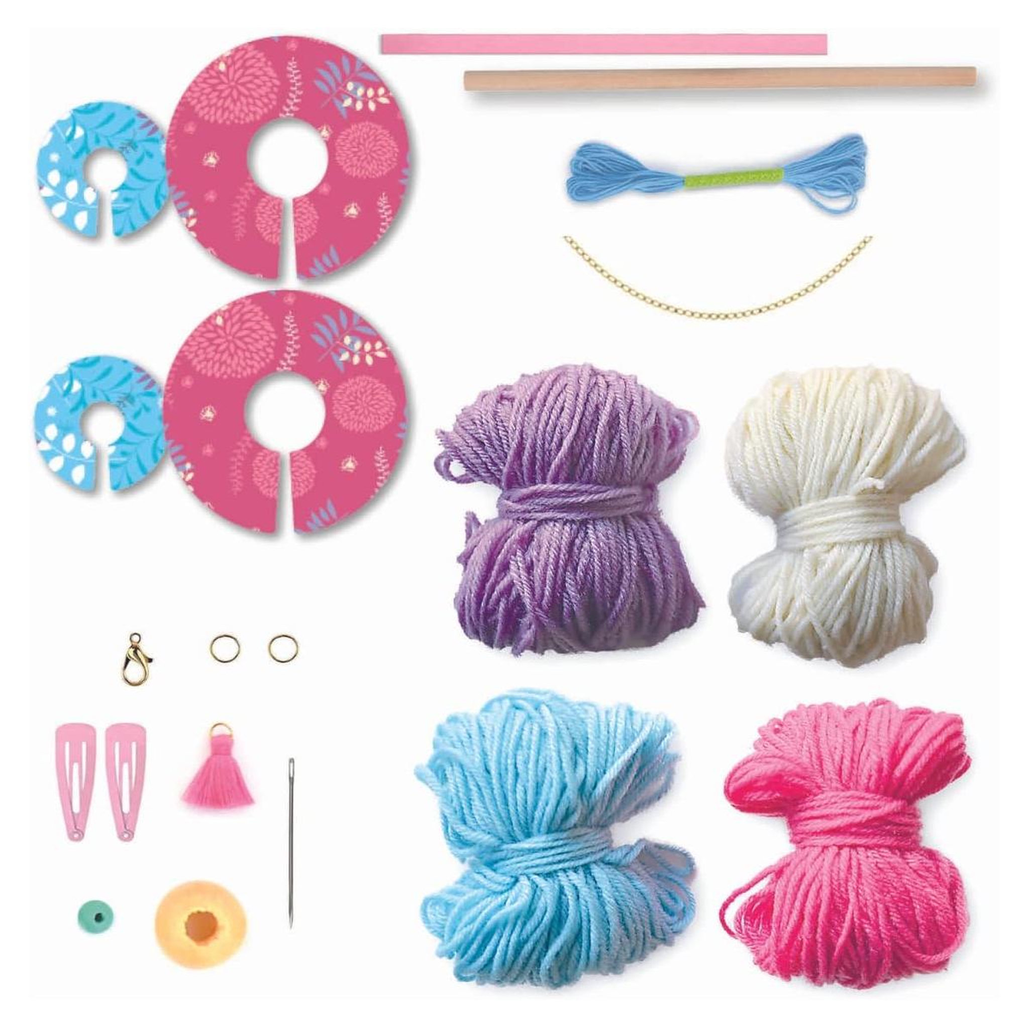 Voir la diapositive 2 : Au Sycomore Lovely box Petit modèle - Kit Pompons