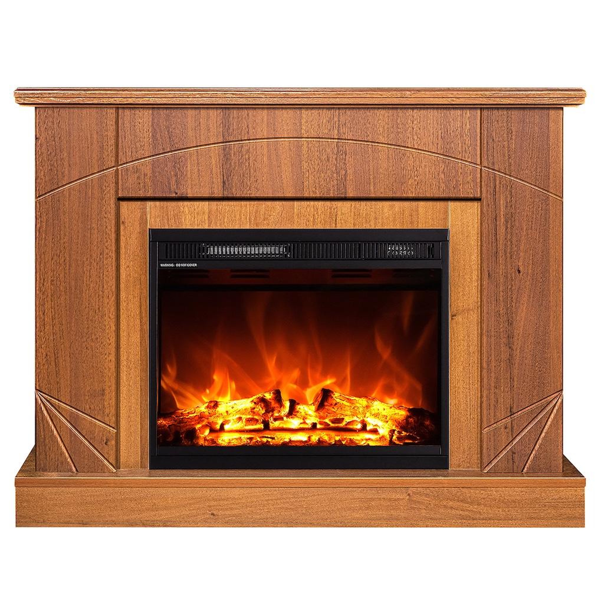 ARTFLAME Cheminée électrique - madeira & lorance color - 1500w - flamme 3 couleurs - noisette