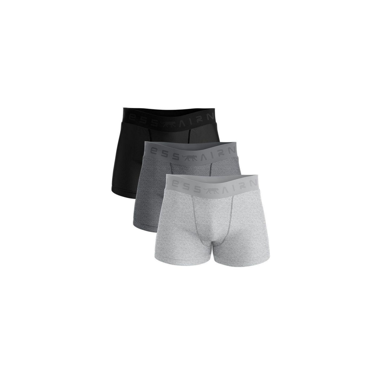 Airness AIRNESS Lot de 3 boxers homme en coton Predator