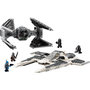 Voir la diapositive 3 : LEGO 75348 Star Wars Le Chasseur Fang Mandalorien Contre le TIE Interceptor, Jouet de Vaisseaux Spatiaux pour Enfants avec 3 Minifigurines, Figurine Droïde et Sabre Noir, Cadeau