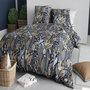 Voir la diapositive 2 : ATELIER DU COTON Parure housse de couette imprimée 100% coton 57fils EMALI