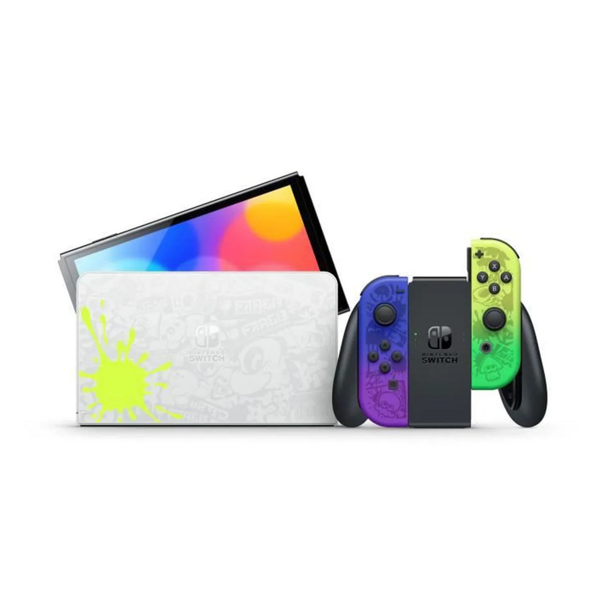 NINTENDO Console Nintendo Switch (modèle OLED) Edition Splatoon 3
