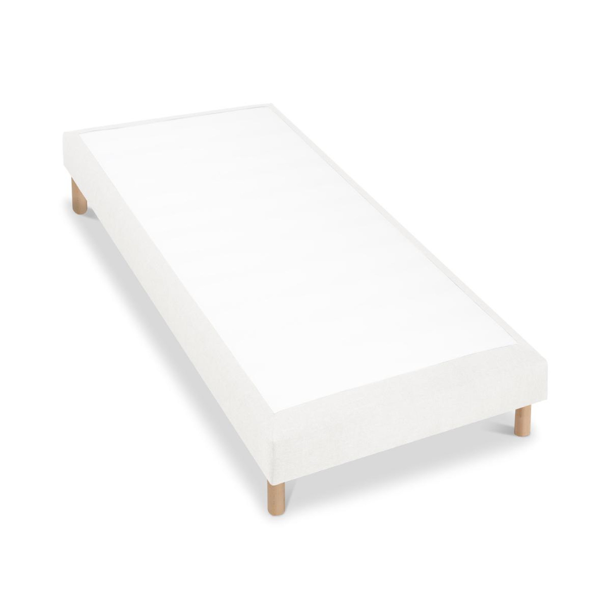 Voir la diapositive 2 : BELLECOUR BELLECOUR LITERIE | Sommier tapissier SISAL | Epaisseur 18 cm | Beige (pieds non inclus)