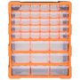 Voir la diapositive 2 : VIDAXL Organisateur multi-tiroirs avec 39 tiroirs 38x16x47 cm