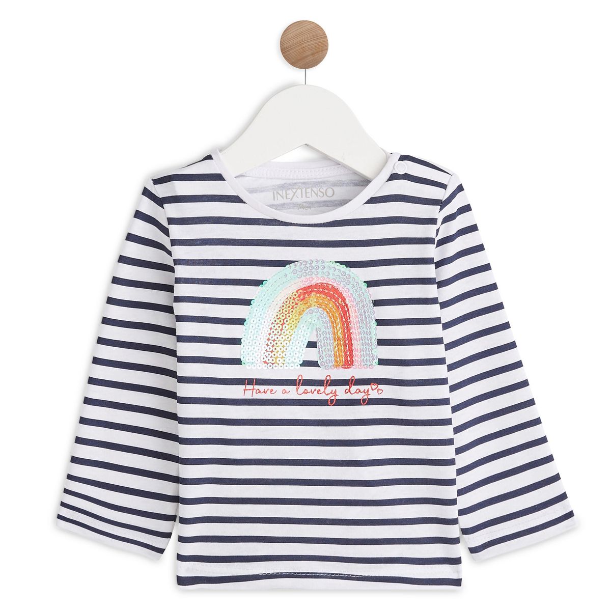 IN EXTENSO T-shirt manches longues bébé fille