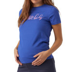 MAMALICIOUS T shirt  Femme Mamalicious Somya. Coloris disponibles : Bleu