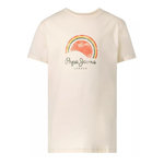 Pepe Jeans T-shirt Ecru Fille Pepe jeans Bart. Coloris disponibles : Beige
