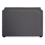 Paris Prix Tête de Lit  Design en Tissu  Selena  160cm Gris