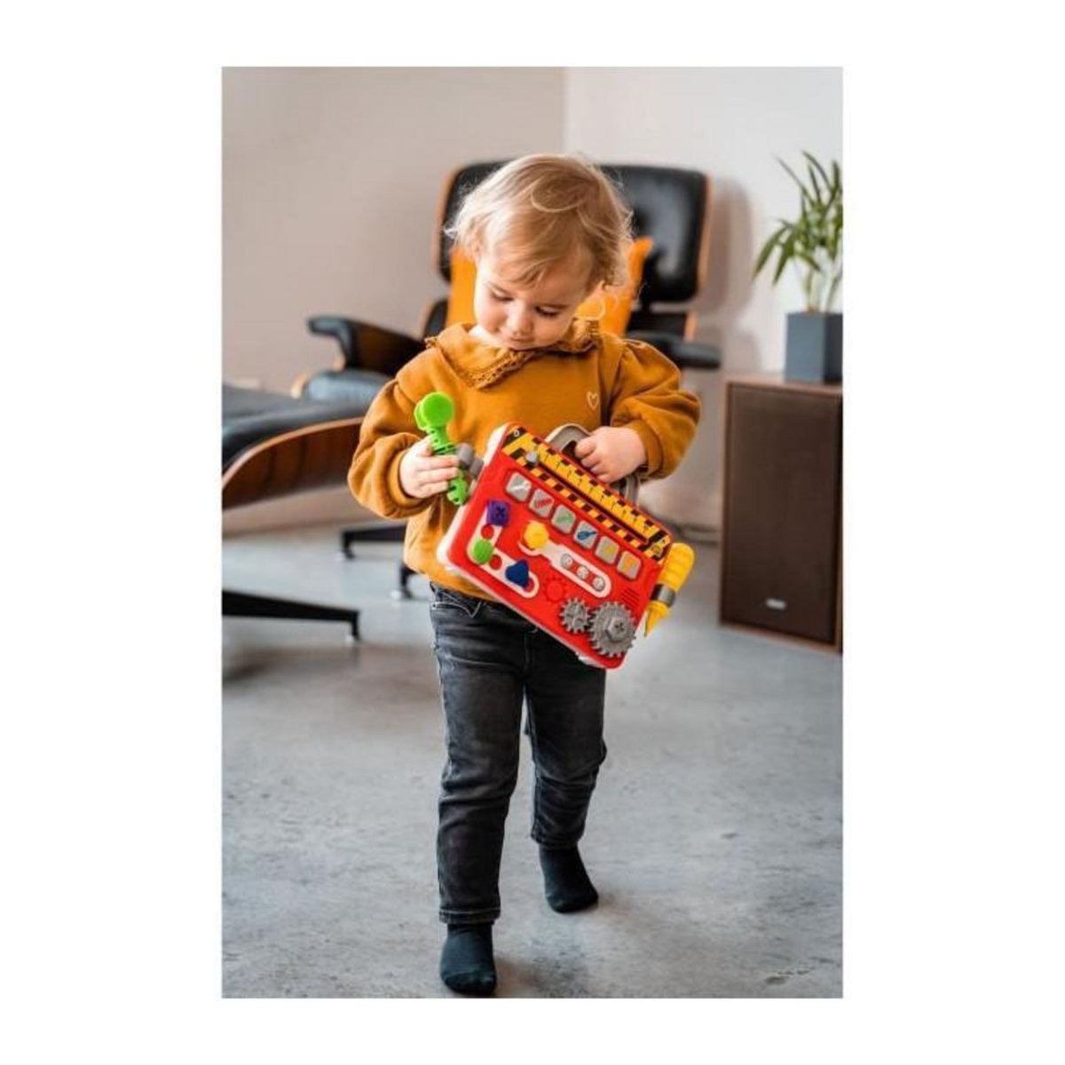 GENERIQUE Mallette a Outils - KD - Ma Premiere Mallette a Outils - 6 activités et 3 modes de jeux pour s'amuser en sécurité