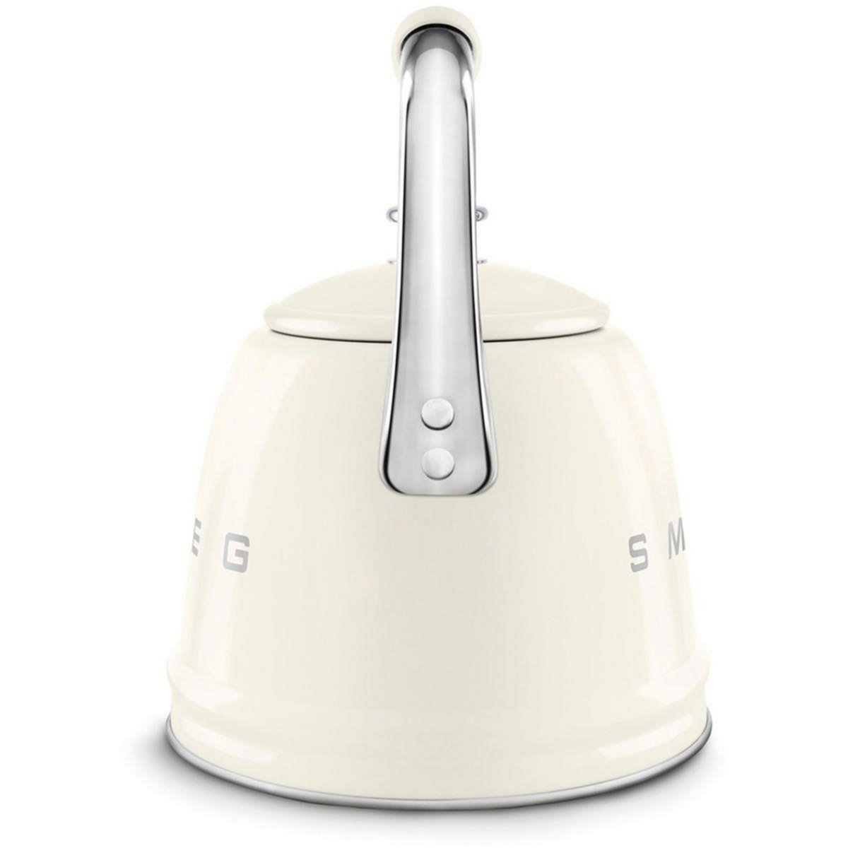 SMEG Bouilloire Sifflante 2.3L crème