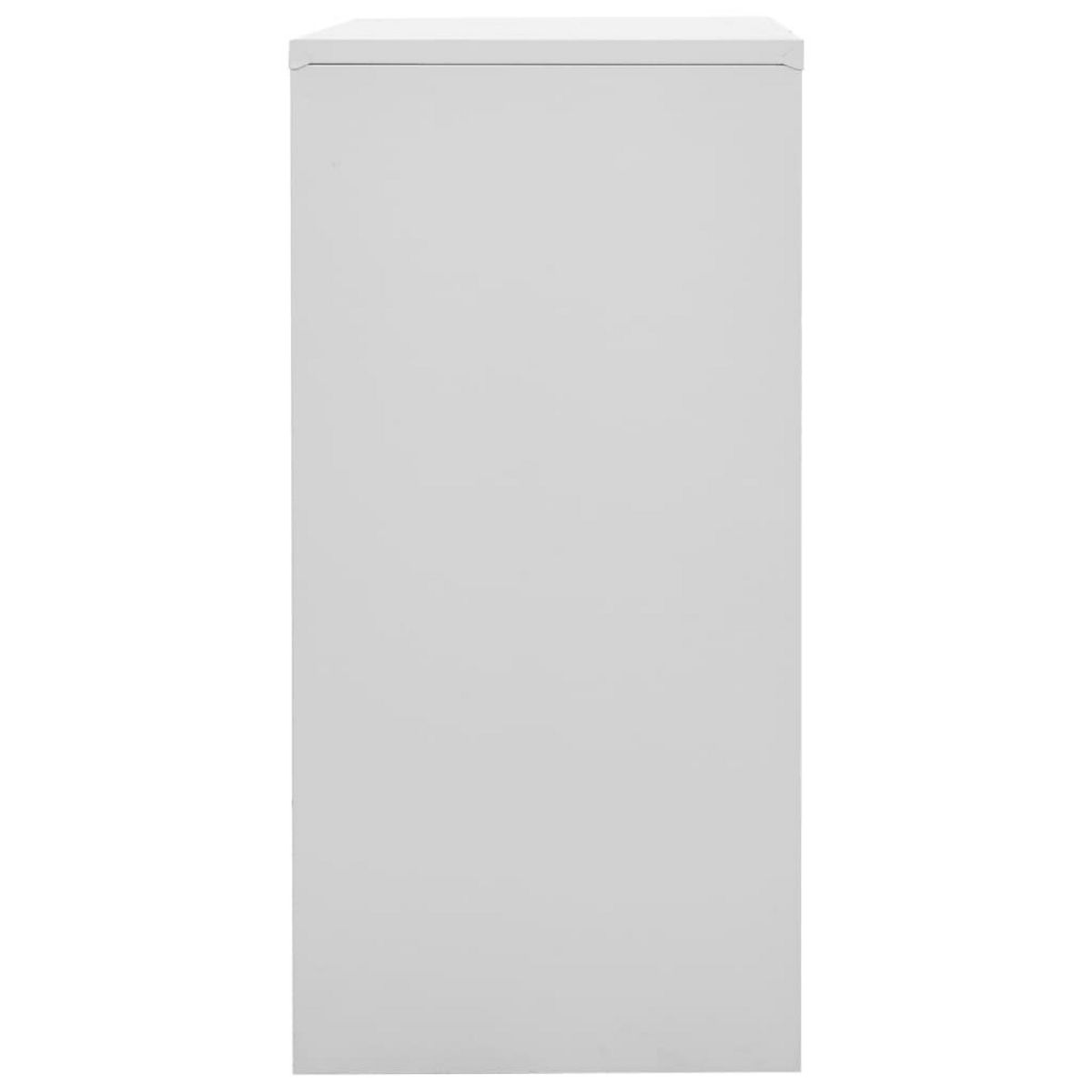 VIDAXL Armoire a casiers Gris clair et vert 90x45x92,5 cm Acier