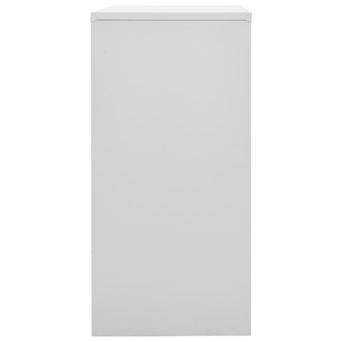 VIDAXL Armoire a casiers Gris clair et vert 90x45x92,5 cm Acier