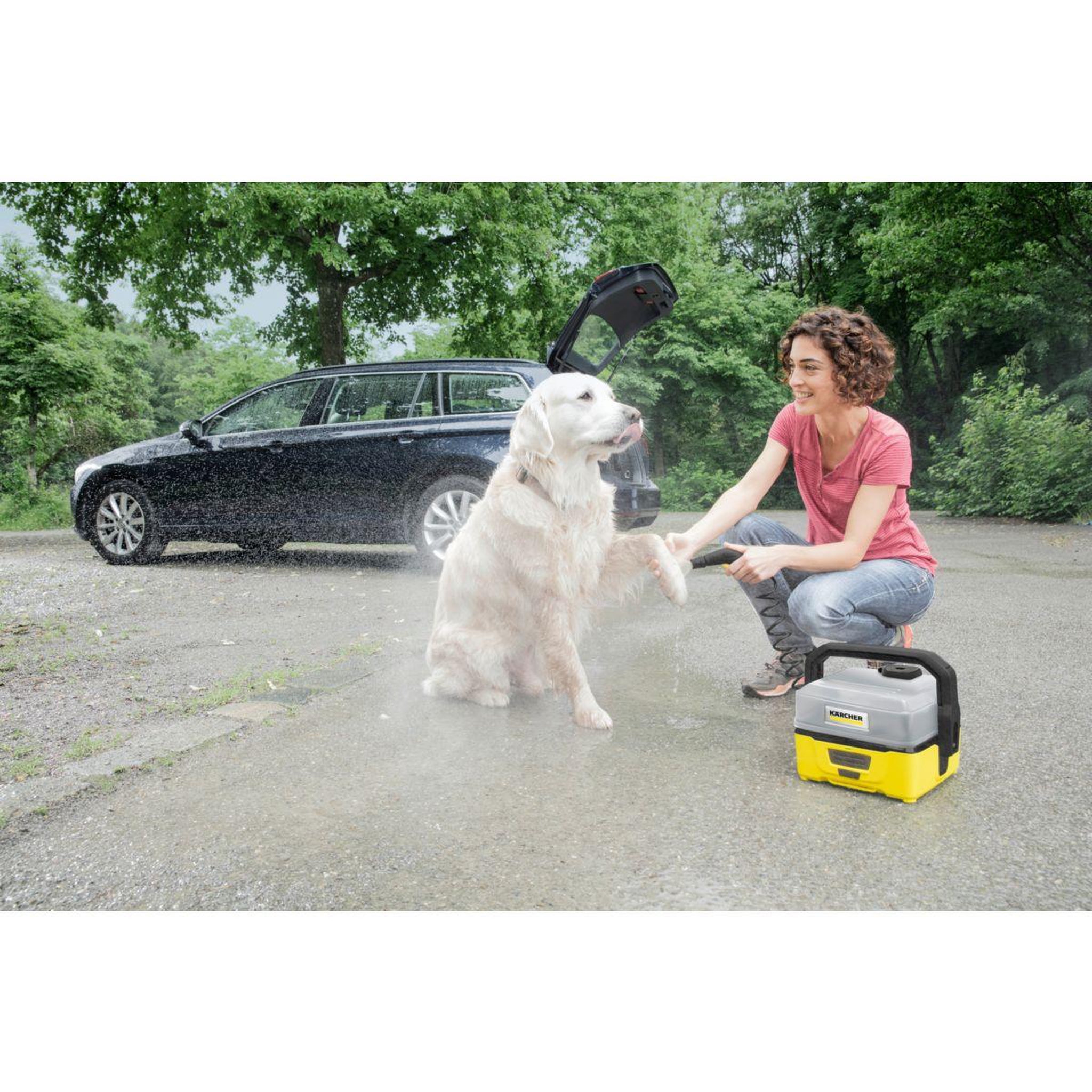 Voir la diapositive 4 : KARCHER KARCHER Kit animaux - Accessoire associe au nettoyeur mobile OC3 - Une buse, une brosse et une serviette