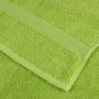 Voir la diapositive 6 : VIDAXL Serviettes de visage de qualité sup. SOLUND 10 pcs vert pomme