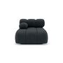 Voir la diapositive 2 : LISA DESIGN Ruby - module d'assise méridienne gauche en velours texturé