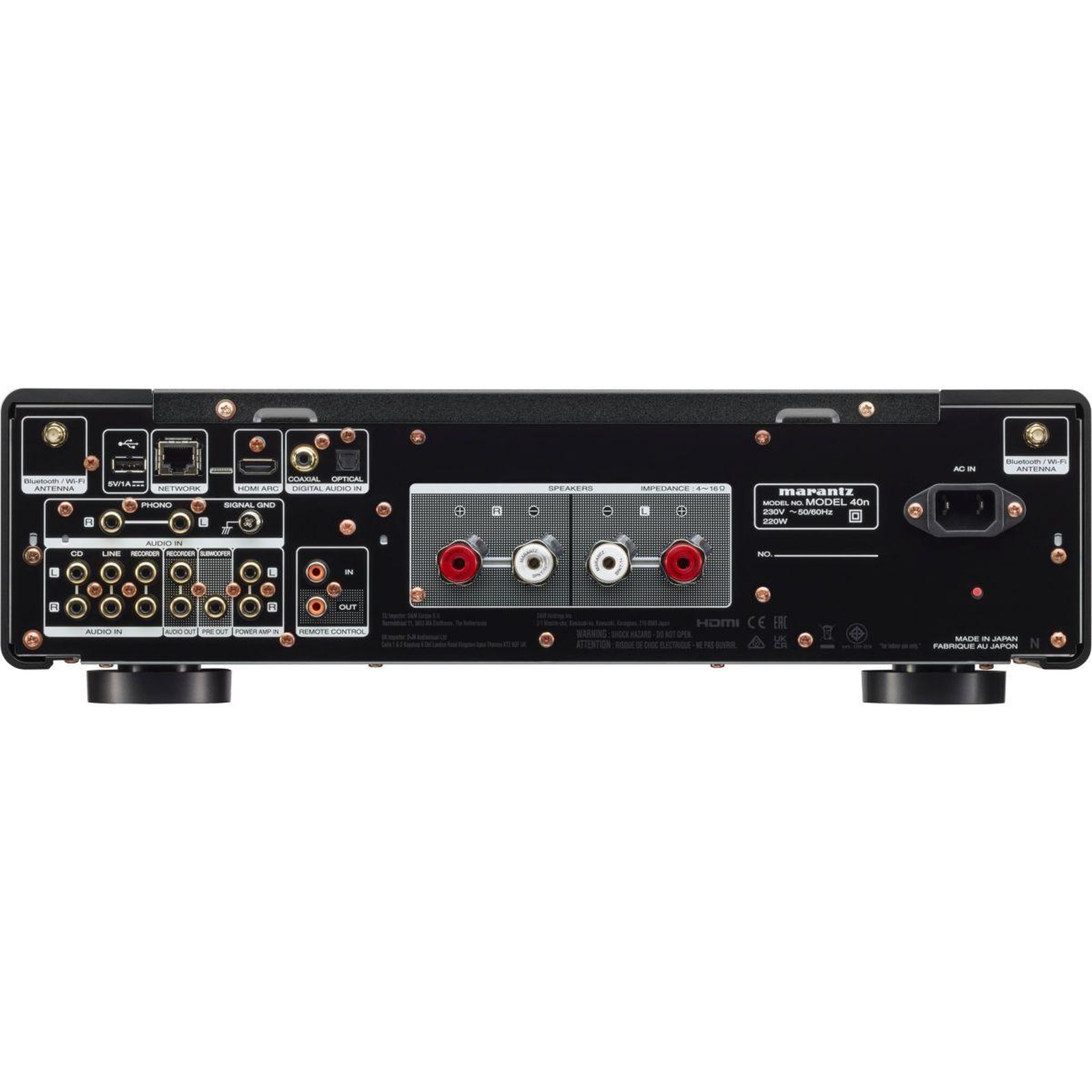 Voir la diapositive 4 : Marantz Amplificateur hifi 40n black
