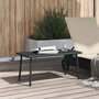 Voir la diapositive 3 : VIDAXL Table basse de jardin rectangulaire noir 80x40x37 cm rotin