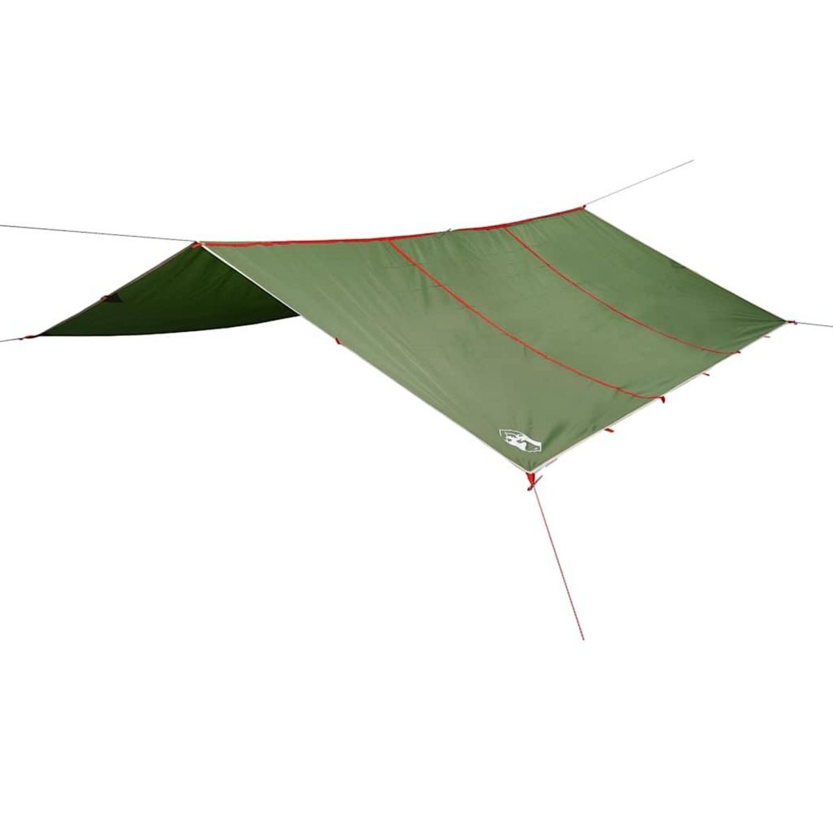 VIDAXL Bache de camping vert 420x440 cm impermeable