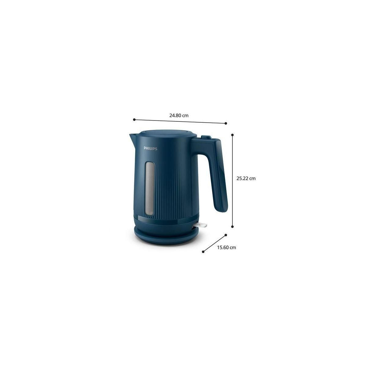Philips Bouilloire HD9411/70 Bouilloire électrique bleue Série 3000 1.7L, 2200W