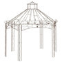 Voir la diapositive 1 : VIDAXL Pavillon de jardin Marron antique 400x258x378 cm Fer