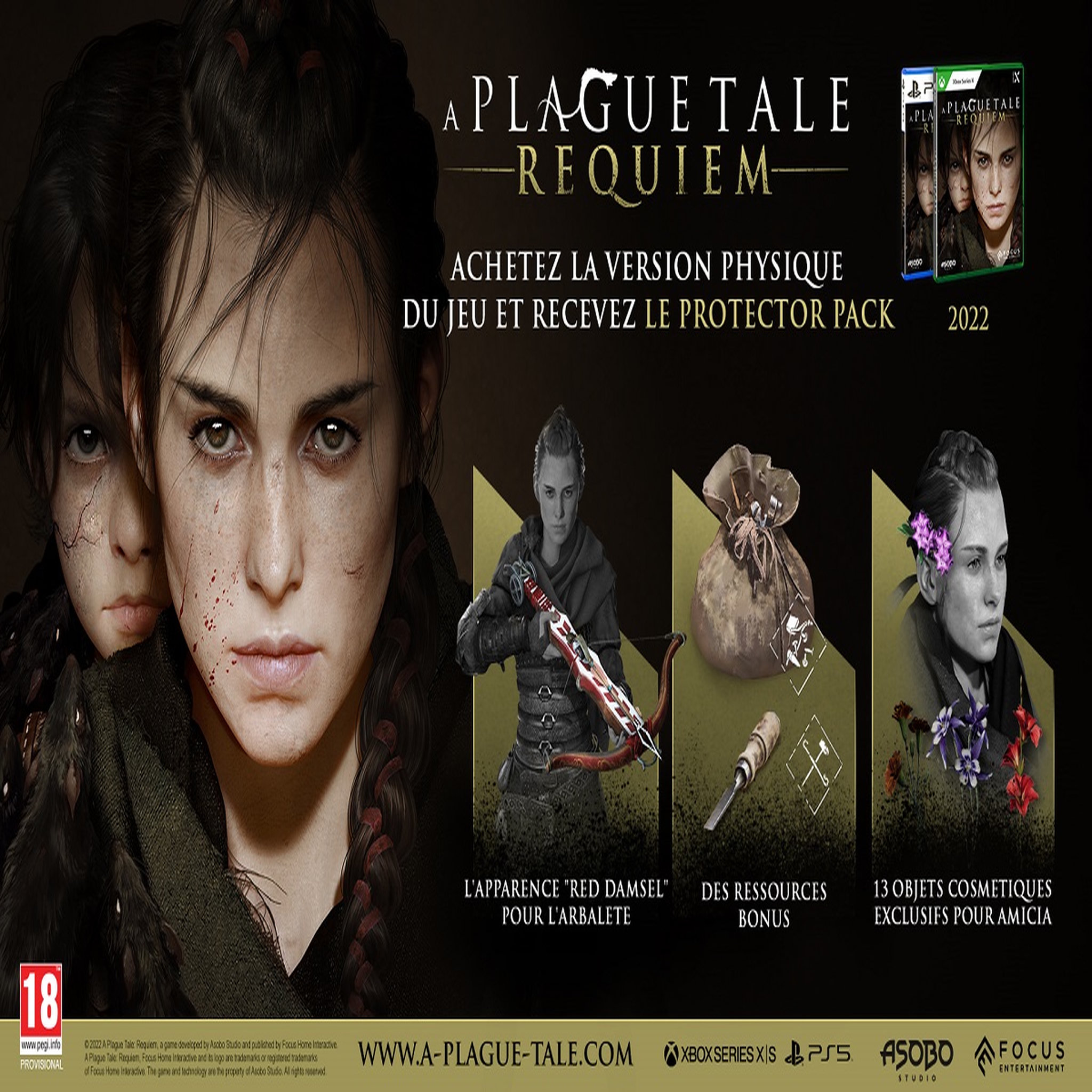 Voir la diapositive 3 : A Plague Tale : Requiem Xbox Series X