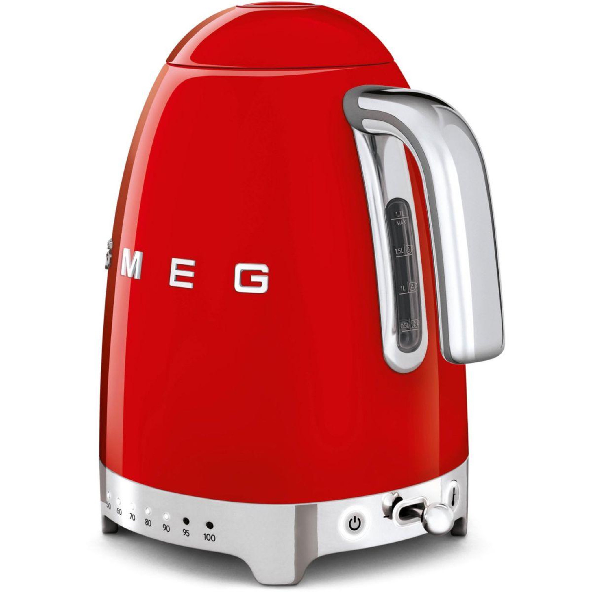 Voir la diapositive 3 : SMEG Bouilloire klf04rdeu rouge