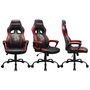 Voir la diapositive 5 : Subsonic Chaise gaming Iron Maiden, fauteuil gamer Noir taille L