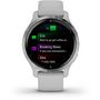 Voir la diapositive 4 : GARMIN Montre sport Venu 2S Silver avec bracelet gris clair