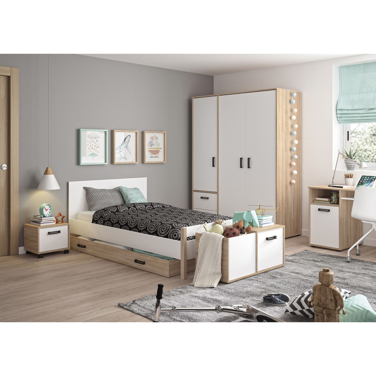 Tiroir pour lit 90x190cm ALLAN