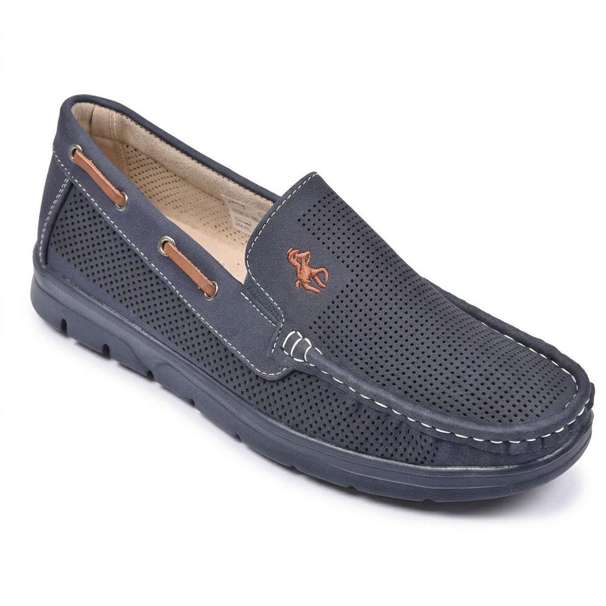 OZABI OZABI Mocassins Homme Microperforés Confort Été Semelle Crantée