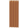 Voir la diapositive 4 : VIDAXL Rideaux en voile avec œillets 2 pcs terre cuite