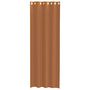 Voir la diapositive 4 : VIDAXL Rideaux en voile avec œillets 2 pcs terre cuite