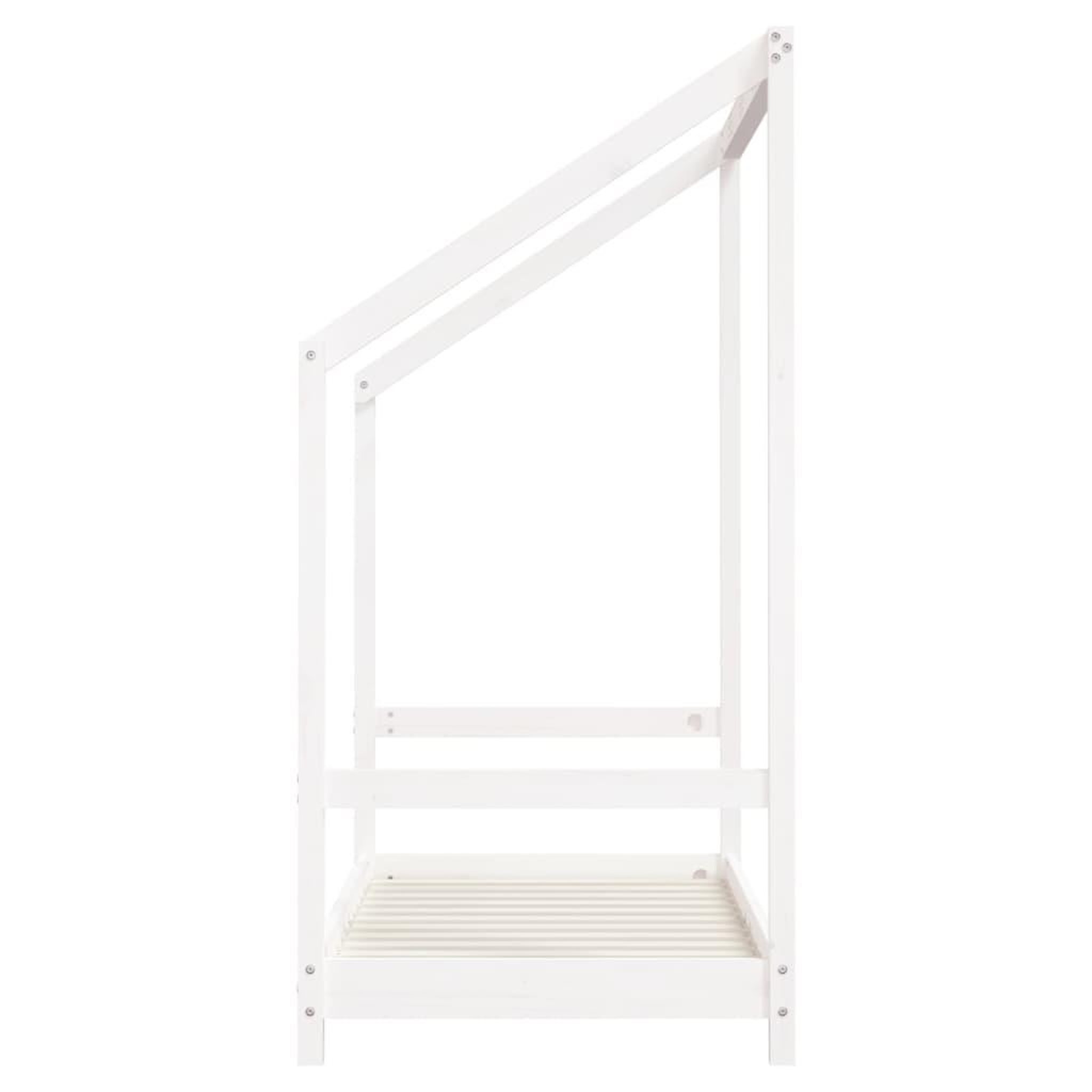 Voir la diapositive 5 : VIDAXL Cadre de lit pour enfant blanc 2x(70x140) cm bois de pin massif