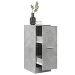 VIDAXL Armoire d'apothicaire gris beton 30x41x77,5cm bois d'ingenierie