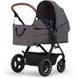 Voir la diapositive 2 : KINDERKRAFT Poussette B-TOUR 3en1 Mink Pro
